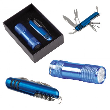 5041 7 Fonksiyonlu Çakı - Led Elfenerli Set