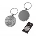 2123 Tek Taraflı Metal Anahtarlık