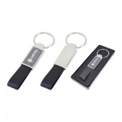 2223 Tek Taraflı Metal Suni̇ Deri̇ Anahtarlık