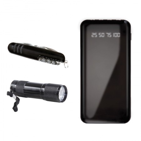 850 Powerbank & Çakı & Elfeneri Set